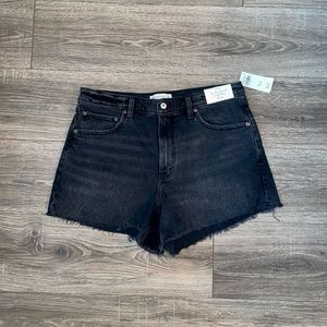 Abercrombie & Fitch High Rise Cutoff Shorts